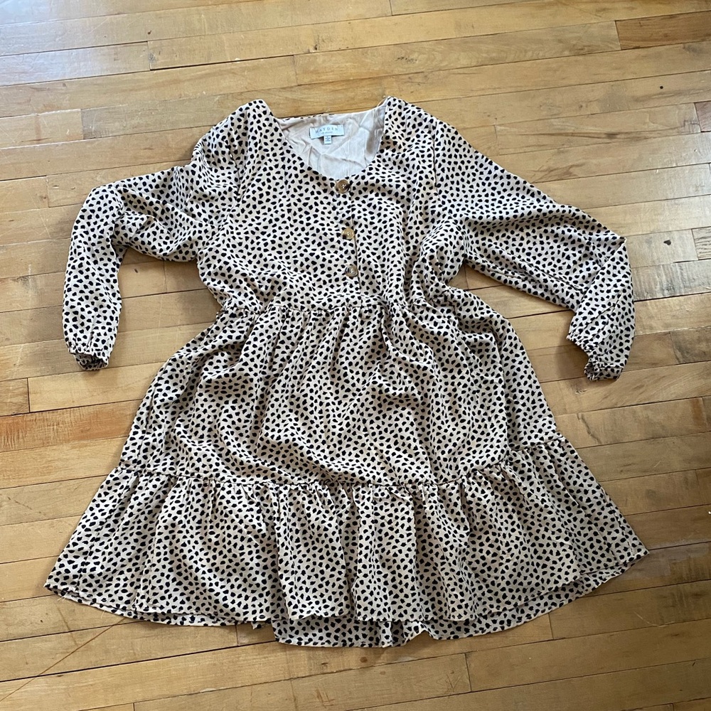 Hayden Cheetah print dress